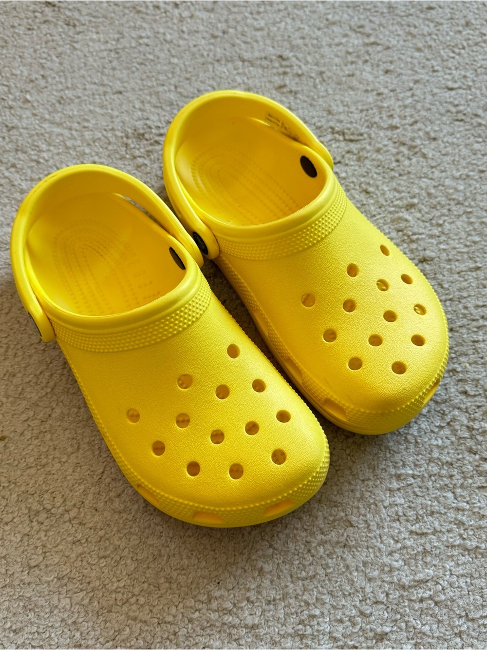Yellow Crocs - Picture 2 of 6